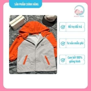 Áo khoác gió trẻ em 2 lớp