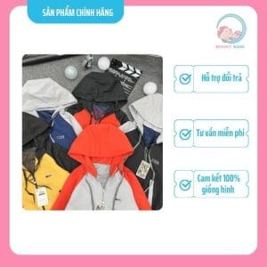 Áo khoác gió trẻ em 2 lớp