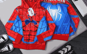 áo khoác spiderman thể thao