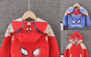 áo khoác spiderman