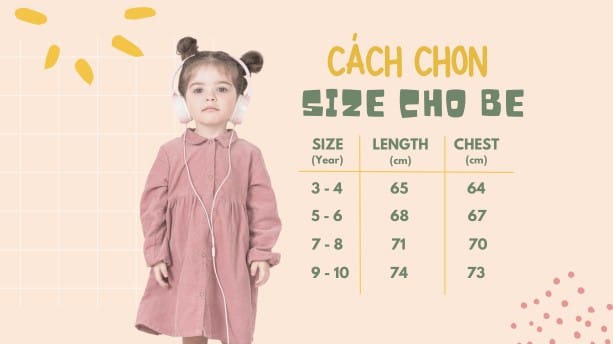 Hướng dẫn chọn bảng size quần áo cho bé mới nhất 2024 3