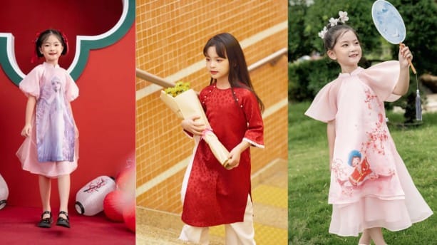 Sự Phát Triển Áo Dài Cách Tân Cho Bé Gái 10 Tuổi 1