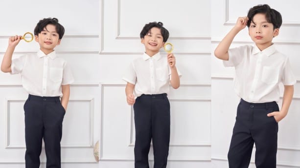 những mẫu áo sơ mi trẻ em nam hàn quốc 4